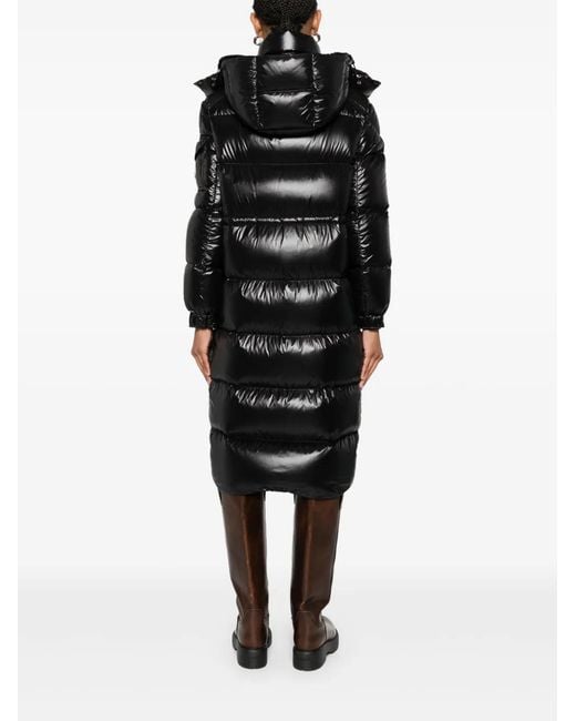 Moncler Black Cavettaz Quilted Puffer Coat