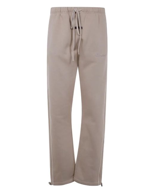 Fear Of God Gray Relaxed Fleece Sweatpant With Piping