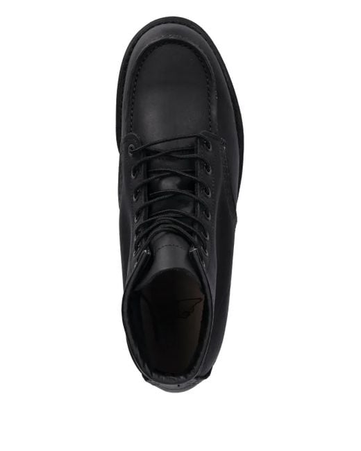 Red Wing Black Moc Boots for men