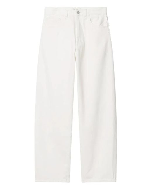 Vaqueros rectos Carhartt de color White