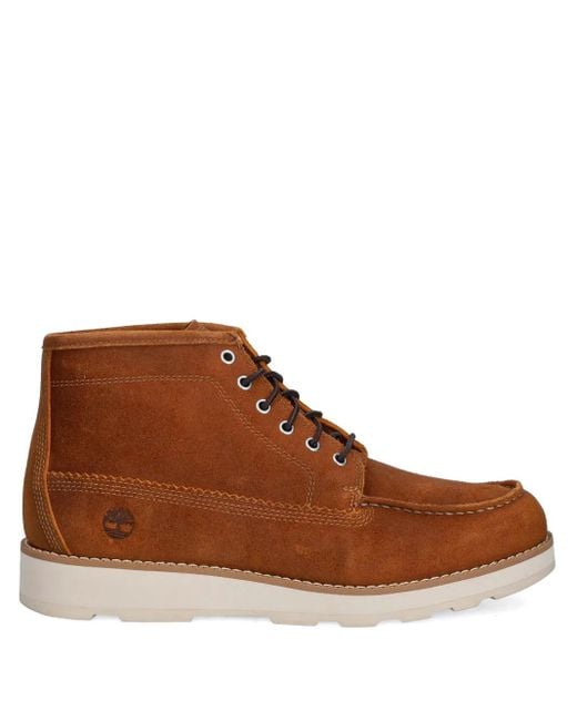 Timberland Brown Chukka Britton Mills Boots for men