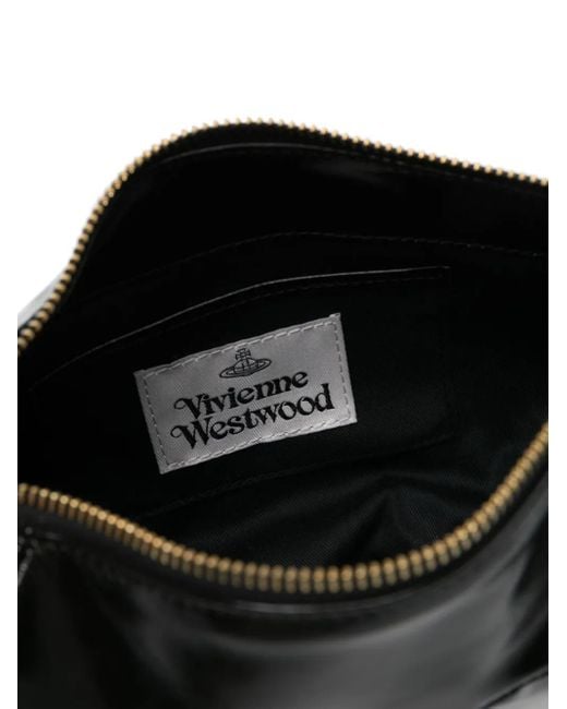 Vivienne Westwood Agnes ショルダーバッグ S ブラック | Lyst