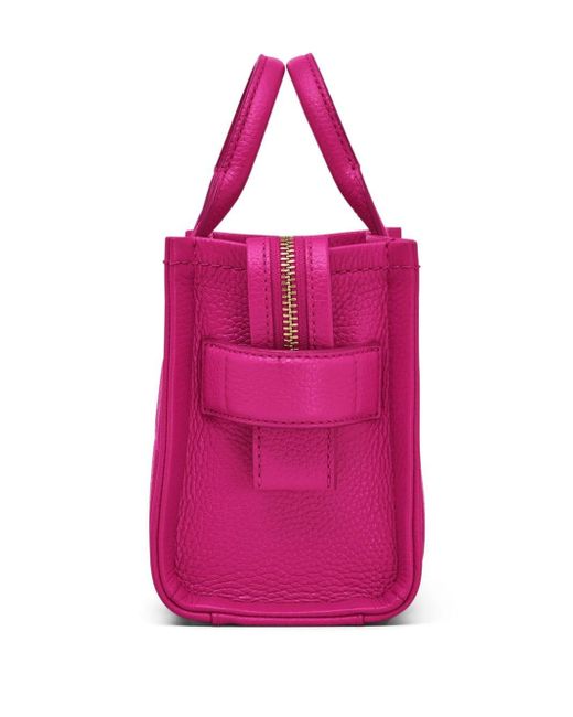 Sac The Leather Crossbody Tote Marc Jacobs en coloris Pink