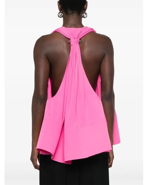 Jacquemus Le Haut Norma Top in het Pink