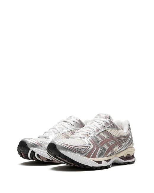 Asics White X Kith Gel-1130 "Cream/Starlight" Sneakers