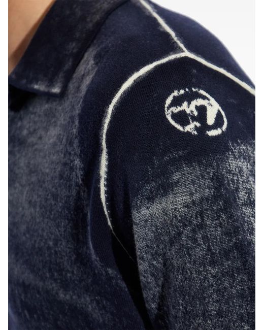 DIESEL Blue K-Lorenzo Polo Shirt for men