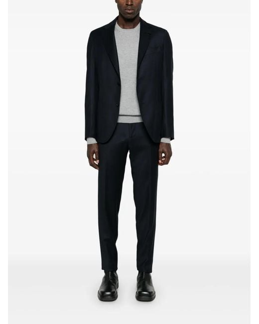 Fay Gray Virgin Wool Sweater for men