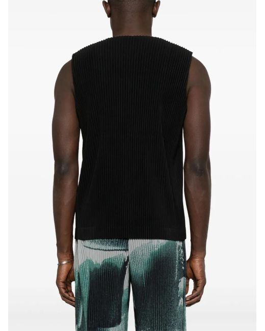 メンズ Homme Plissé Issey Miyake Tailored Pleats 1 ベスト Black