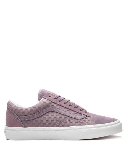 Vans Purple Old Skool Low-Top Sneakers