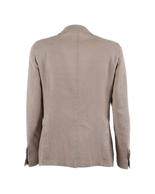 L.b.m. 1911 Brown Drop S Buttoned Blazer for men