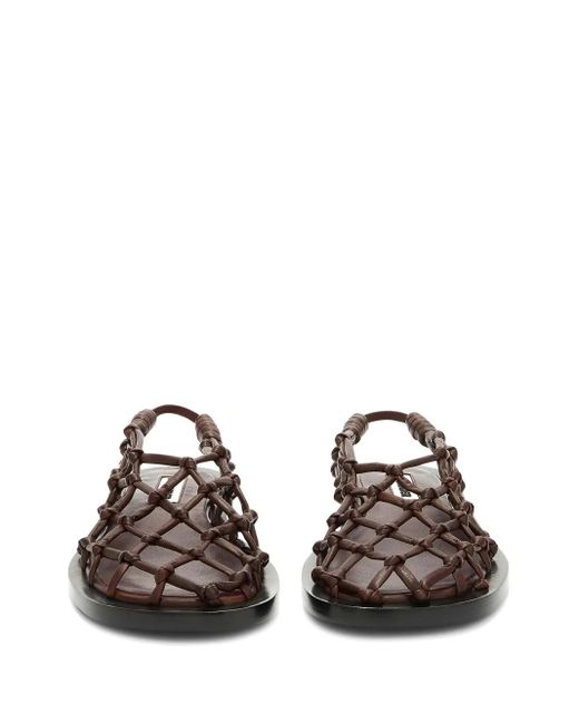 Jil Sander スリングバック サンダル Brown