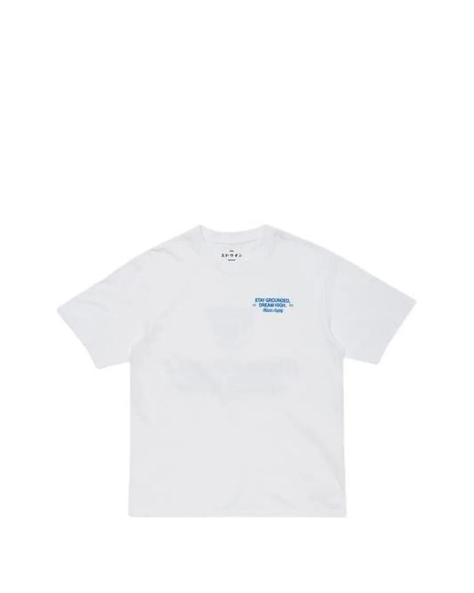 Edwin White Laid-Back League Graphic-Print T-Shirt for men