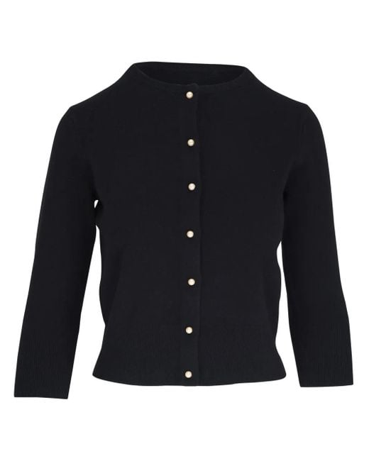 Vince Blue Pearl Button Cardigan