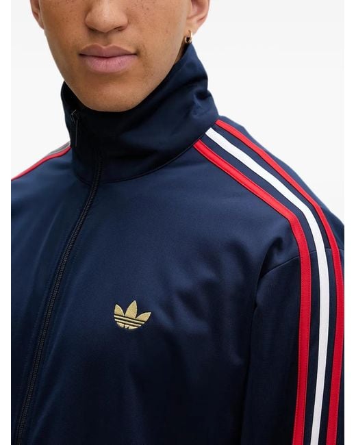Adidas Blue Veste Zippée Firebird for men