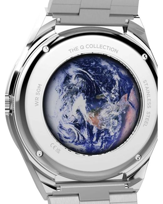 Timex Gray X Nasa The Q Collection 40Mm Watch for men