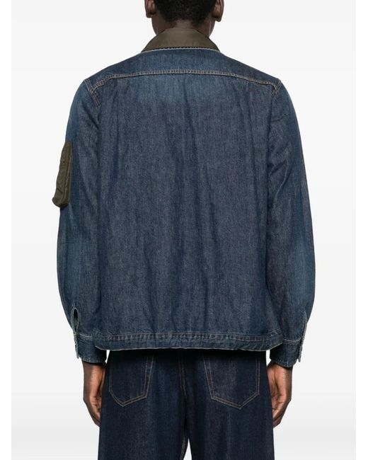 Sacai Blue Jackets for men