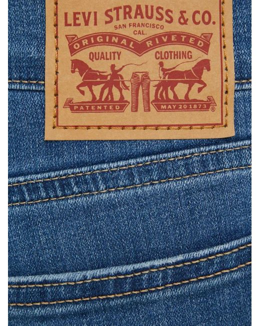 Levi's Blue Belt-Loop Jeans