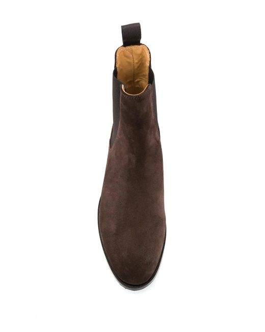 Scarosso Brown Elena Ankle Boots
