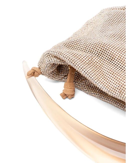 Gedebe White Mini Blake Tote Bag