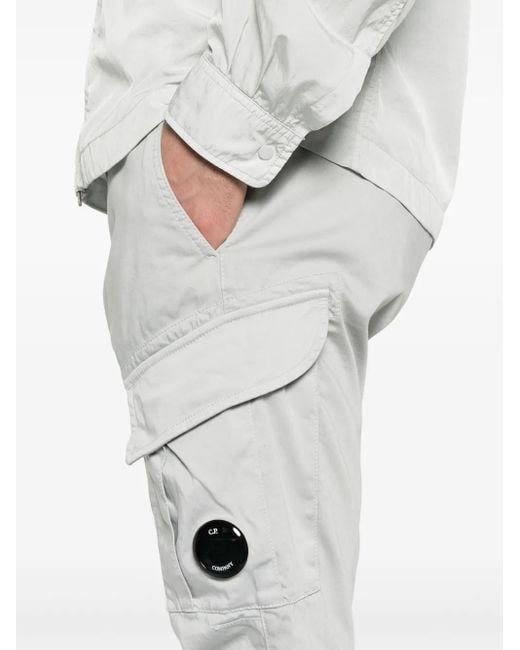 C P Company Cargohose Mit Linsen-Detail in Gray für Herren