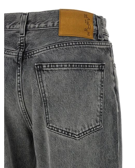 Jeans Korea Con Cinque Tasche di Haikure in Gray