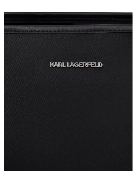 Karl Lagerfeld Black Ikon Choupette Tote Bag