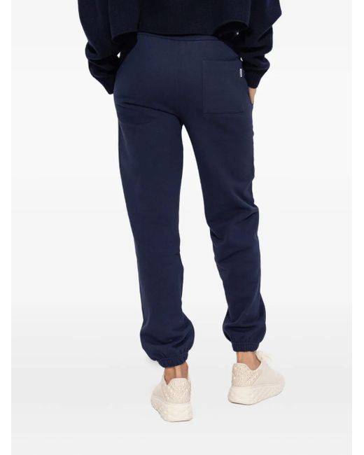 Jil Sander Blue Drawstring Cuffed Trousers
