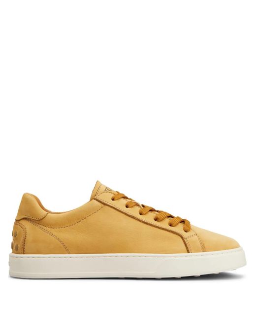 Tod's Natural Leather Sneakers for men