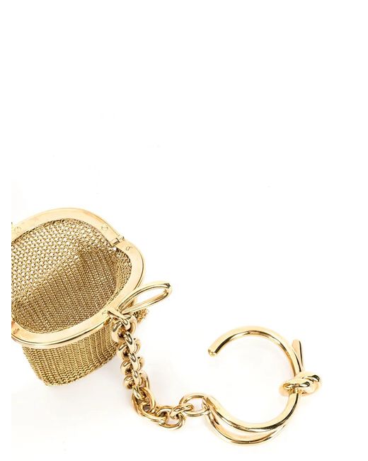 Balenciaga Metallic Purse Bracelet