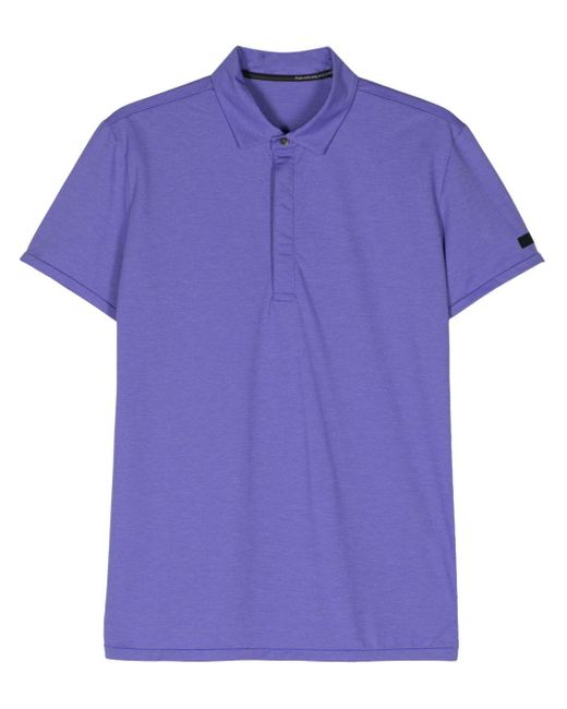 Polo in jersey di Rrd in Purple da Uomo