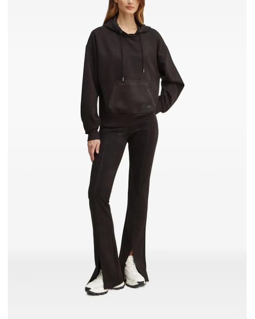 Guess Black Pocket Logo Hoodie