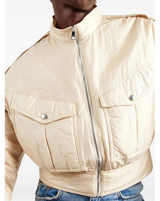 Boss Natural Zip-Up Chest-Pocket Jacket