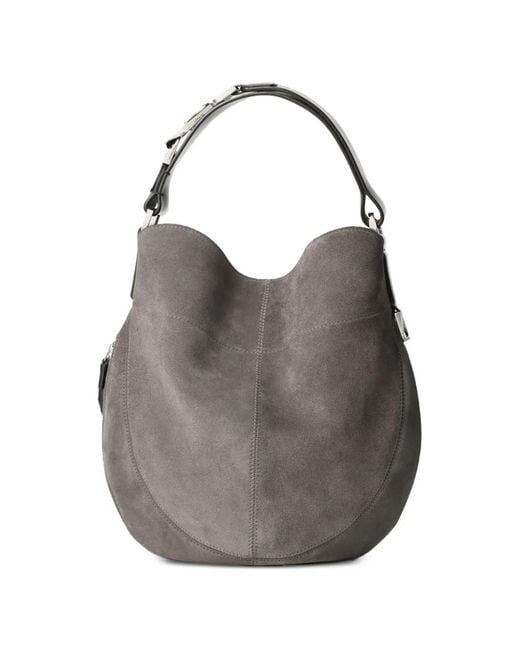 Lemaire Gray Quiver Clip Shoulder Bag