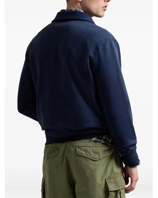 Polo Ralph Lauren Fleece-Sweatshirt Mit Grafischem Print in Blue für Herren
