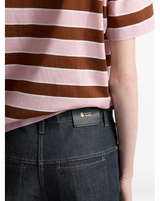 Prada Blue Five-Pocket Denim Jeans