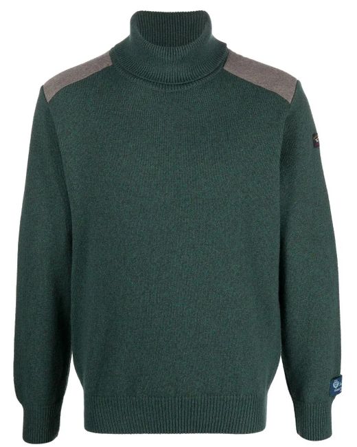 Paul & Shark Pullover Mit Rollkragen in Green für Herren