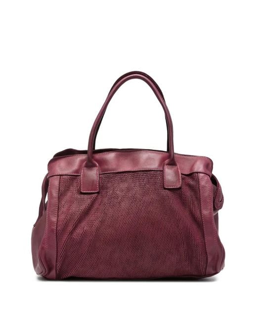 SOMMET Purple Kael Petalino Shoulder Bag