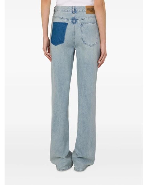 Moschino Blue Flared Jeans