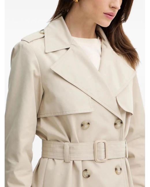 Silvian Heach Natural Double-Breasted Jacket