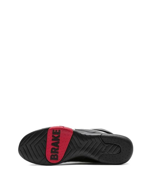 PUMA Black X Ferrari Scuderia Kart Cat Mid Sneakers