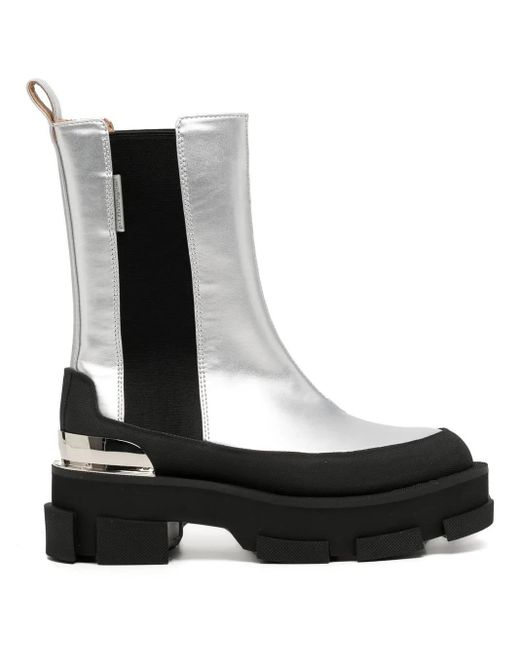 Stivaletti Metallizzati di BOTH Paris in Black