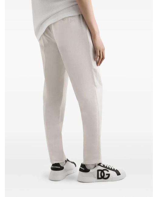 Dolce & Gabbana White Pantalone for men