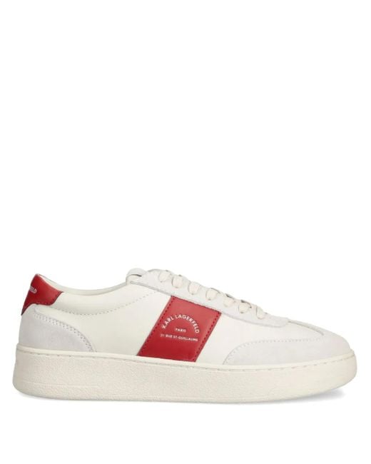 Karl Lagerfeld Pink Kourt Iii Sneakers for men