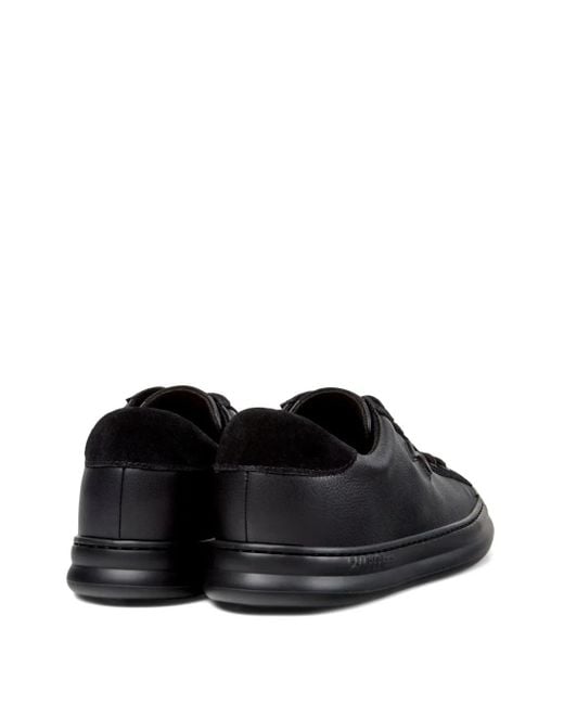 Camper Black Runner Leather Sneakers