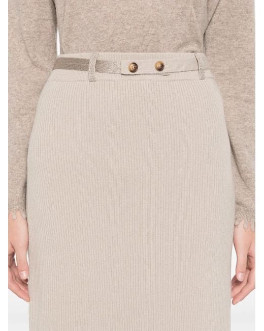 Max & Moi Natural Julie Maxi Skirt