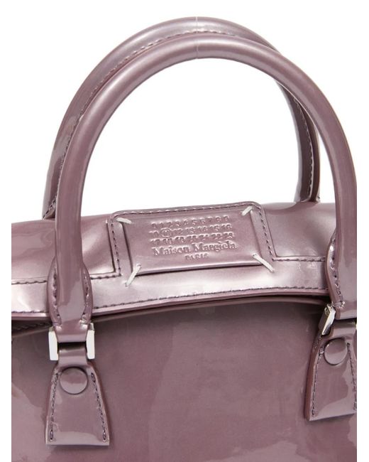 Maison Margiela Purple Mini 5Ac Tote Bag
