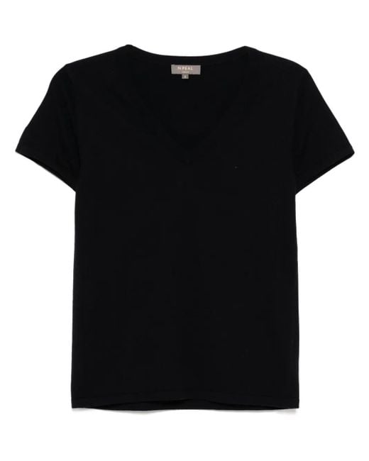 N.Peal Cashmere Milly Tシャツ Black