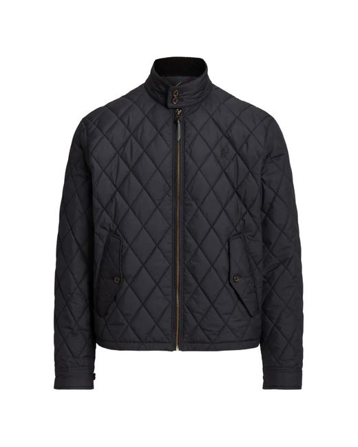 Polo Ralph Lauren Black Quilted Jacket for men