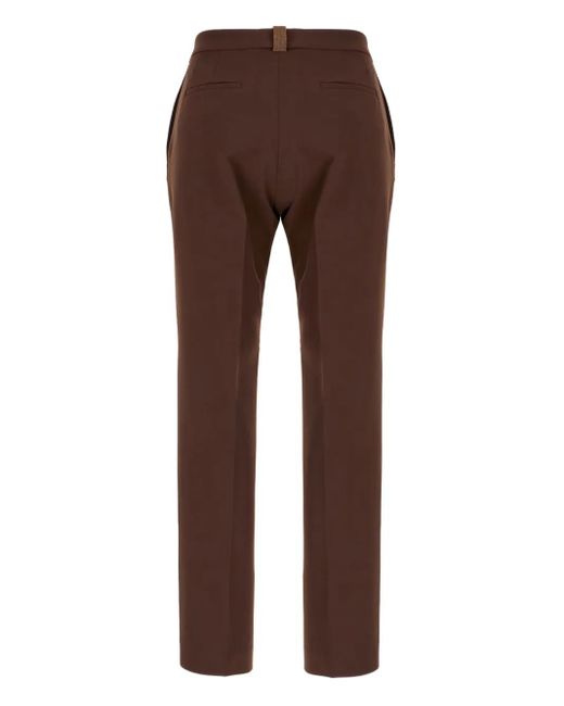 Fabiana Filippi Brown Tailored Trousers
