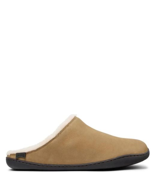 Mules Peu di Camper in Brown da Uomo